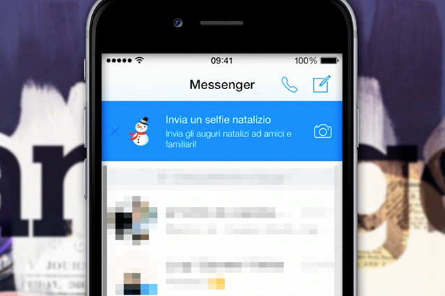 Facebook Messenger: arriva il selfie di natale [VIDEO GUIDA].