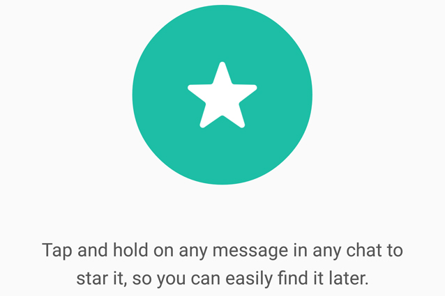 WhatsApp Beta per Android si aggiorna e introduce gli Starred Messages