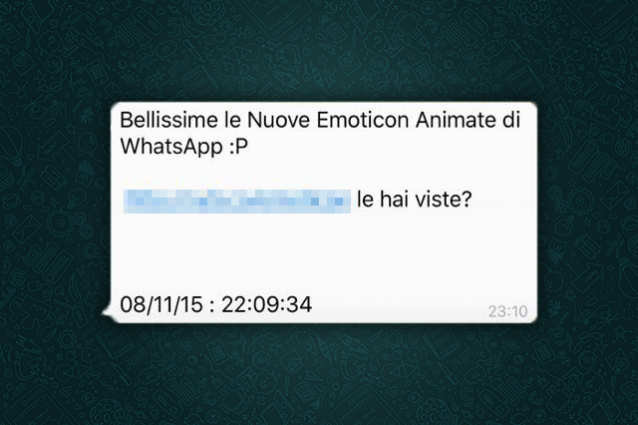 whatsapp virus messaggio