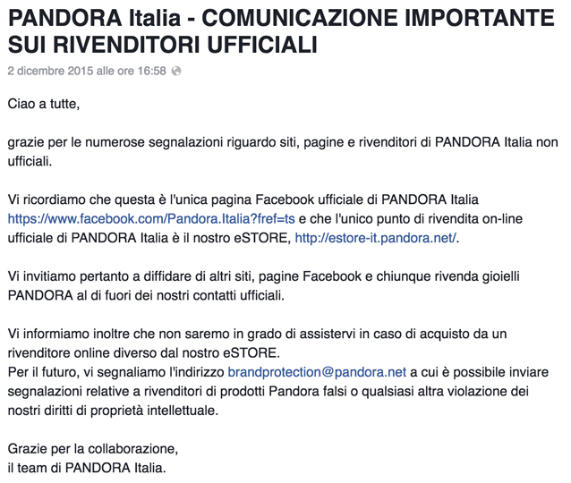 anello pandora falso anello pandora falso