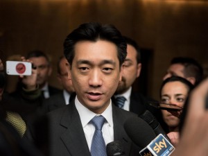 Milan, Silvio Berlusconi incontra Mr Bee Taechaubol al Park Hyatt Hotel