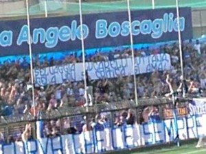 Curva ?Selvaggia?, da Gela insulti alla Lucarelli