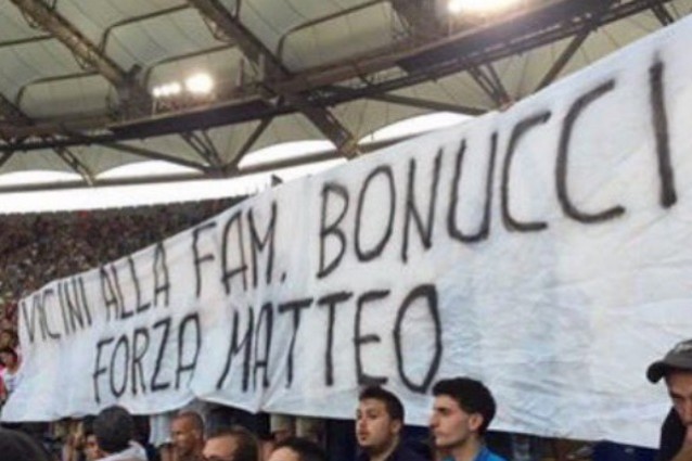 Vicini alla famiglia Bonucci, forza Matteo Vicini alla famiglia Bonucci, forza Matteo
