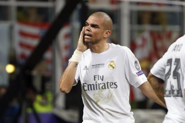 Real Madrid: anche Pepe giocher? in Cina, passer? all'Hebei