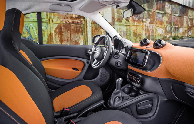 Interni Nuova Smart ForTwo