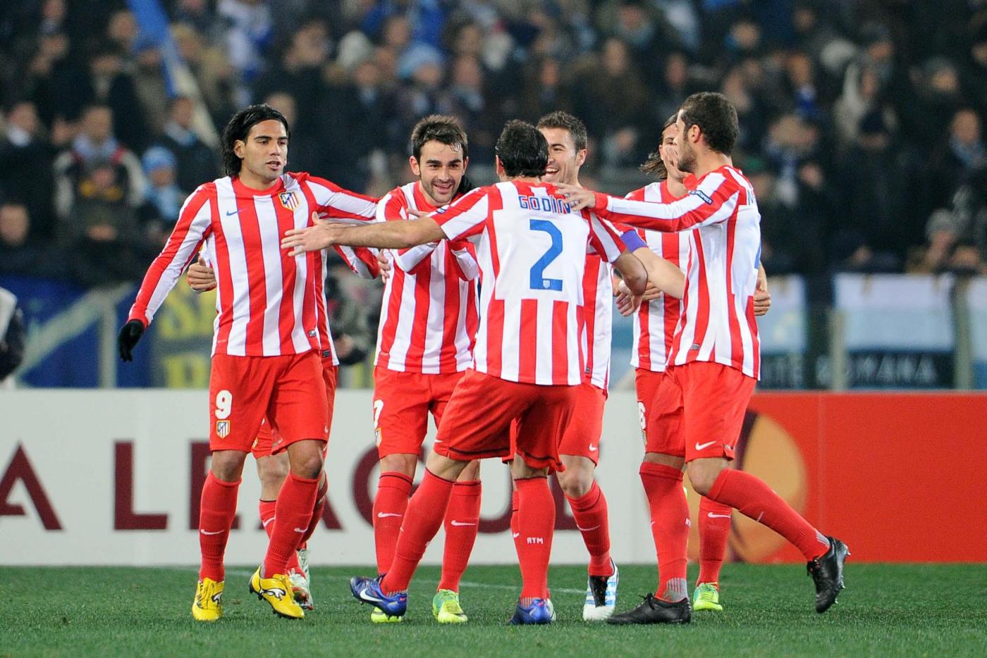 LazioAtletico Madrid 13, Falcao punisce i biancocelesti di Reja LazioAtletico Madrid 13, Falcao punisce i biancocelesti di Reja