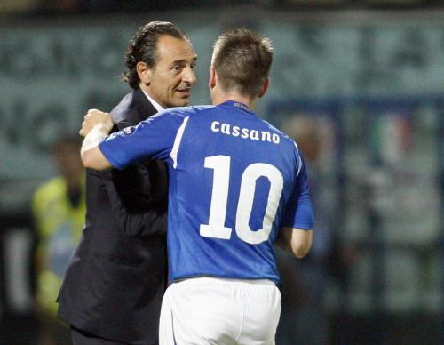 italia cassano prandelli cassano