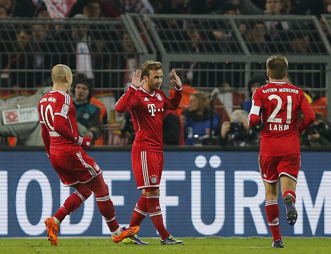 Poster 3 Pages – GOTZE ROBBEN MULLER – FC BAYERN – Nancy