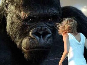 King Kong attrazione in 3d nel parco degli Studios Universal