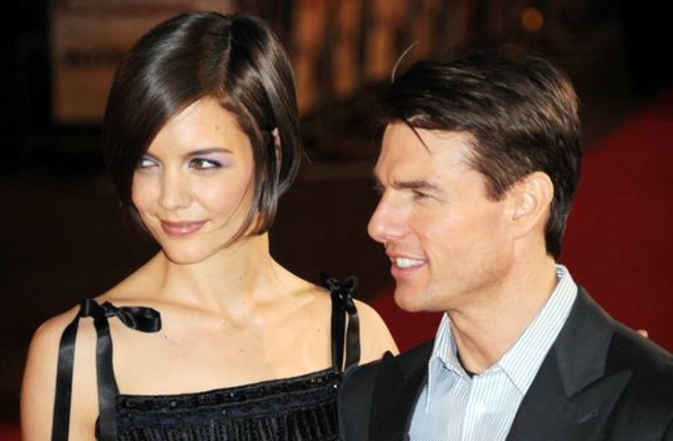 tom cruise e katie holmes primo piano