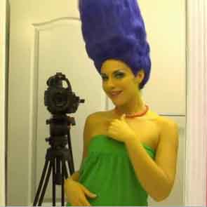 Marge Simpson in versione hot