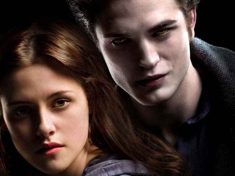 Kristen Stewart e Robert Pattinson nel primo capitolo della saga