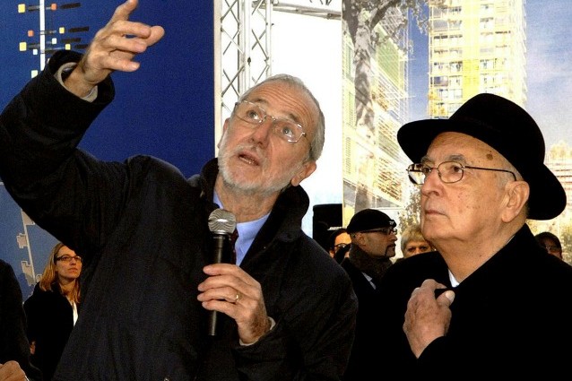 Renzo Piano da Napolitano: "Donerò il mio stipendio ai giovani architetti"