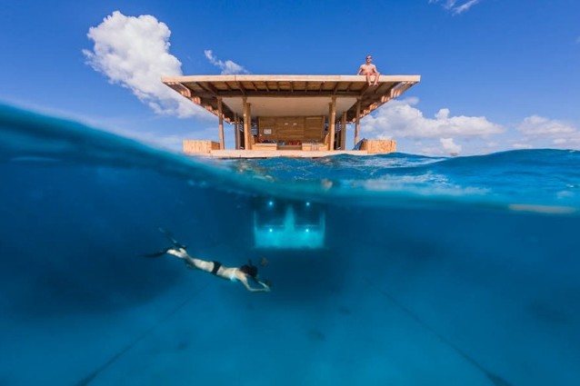 In Africa apre il Manta Resort: il primo hotel sottomarino con una camera subacquea