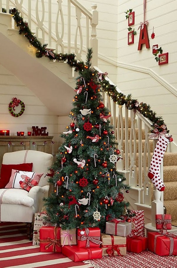 Alberi di natale 2013: idee e tendenze per decorazioni creative ed ... Idee per arredare casa a natale