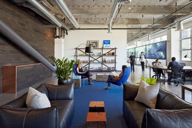 Gli uffici Dropbox a San Francisco: lavorare come a casa propria
