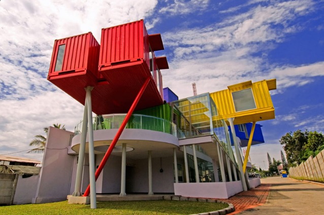 Amin library, photo © ganny gozaly. Image courtesy of dpavilion architects