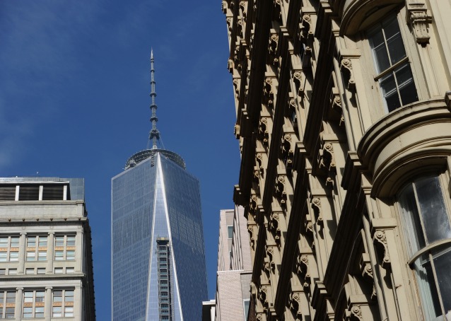 One World Trade Center. Photo STAN HONDA/AFP/Getty Images