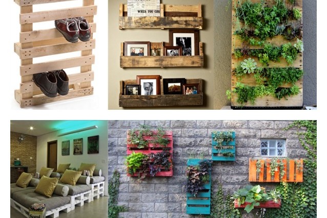Come arredare con i pallet: 10 modi per riciclare le vecchie pedane Cosa fare con i pallet