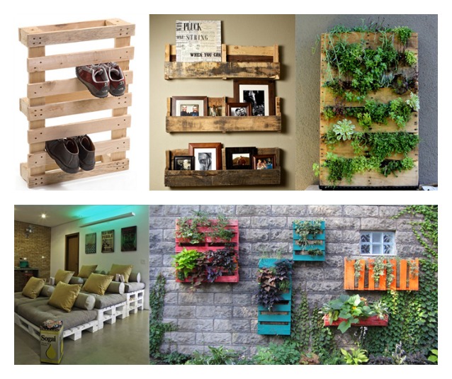 Come arredare con i pallet: 10 modi per riciclare le vecchie pedane Arredamento con pedane