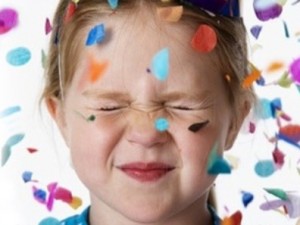 coriandoli per la festa di carnevale