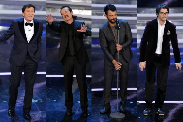 I look maschili di Sanremo 2012