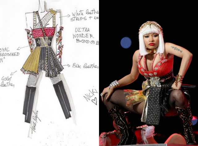 Niki Minaj in Fausto Puglisi