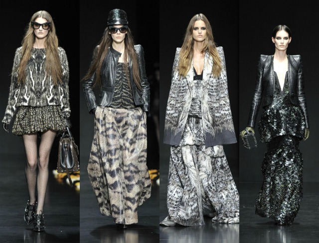 Roberto Cavalli sfilata Autunno Inverno 2012 2013