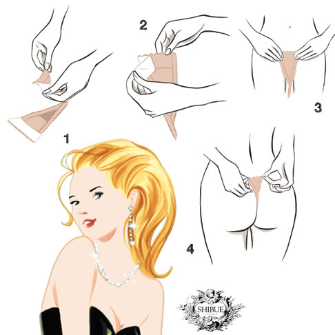 Strapless Panty, come si usa