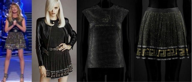Alessia Marcuzzi Look 10 puntata gf 12