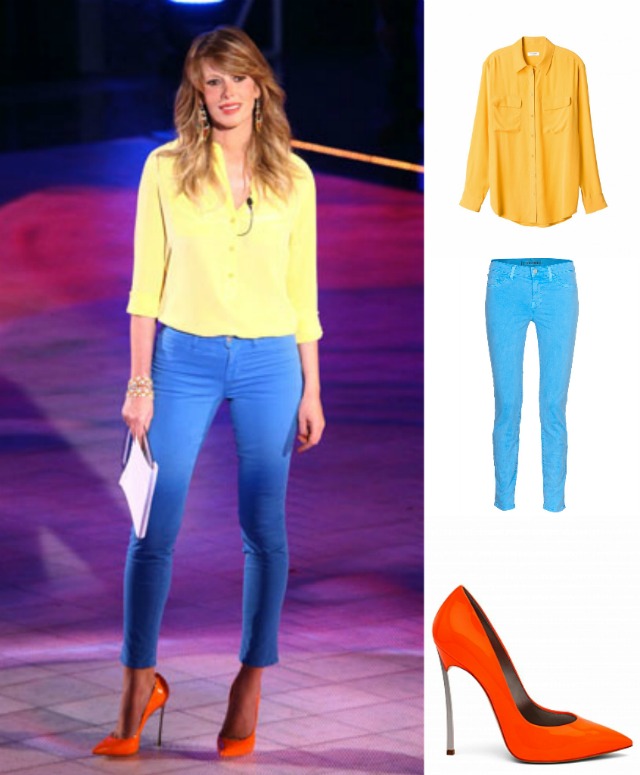 Alessia Marcuzzi Look 18 puntata gf 12