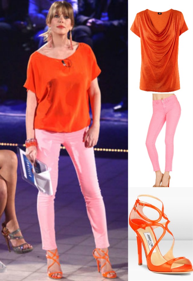 Alessia Marcuzzi Look 19 puntata gf 12