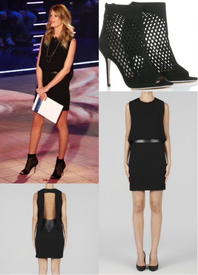 Alessia Marcuzzi Look 8 puntata gf 12