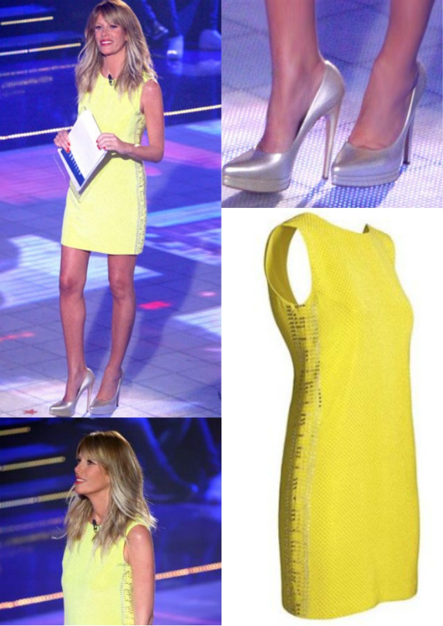Alessia Marcuzzi Look 9 puntata gf 12