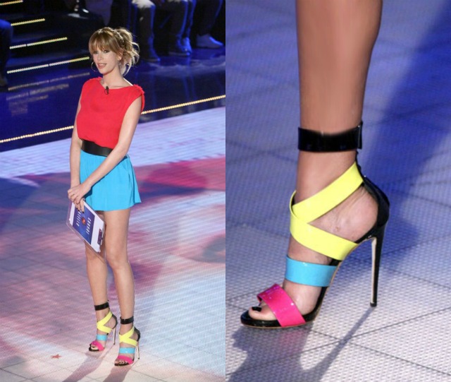 Alessia Marcuzzi look 13 puntata gf12