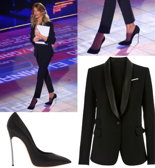 Alessia Marcuzzi look 5 puntata gf 12