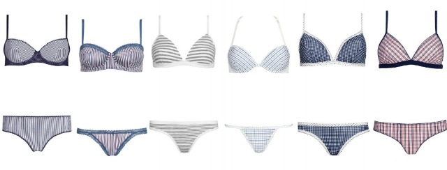 Tezenis Primavera 2012 righe e quadretti