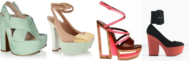 Rochas casadei celine ysl