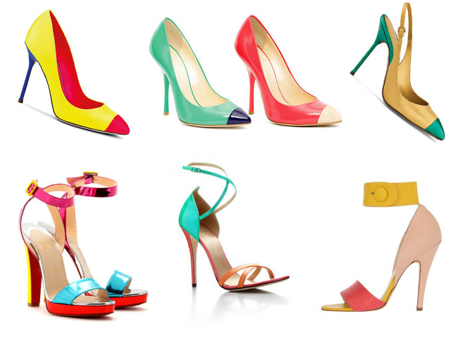 Sandali-alti-e-decollete-in-color-block