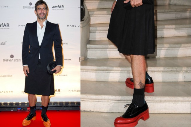 Marc Jacobs in gonna e tacchi