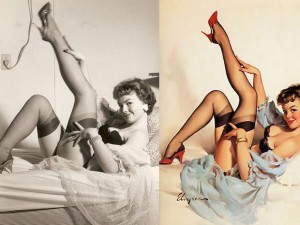 Ecco come si ritoccavano le foto delle Pin-Up prima di Photo Shop