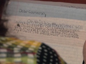 Lettera di un figlio alla mamma morta