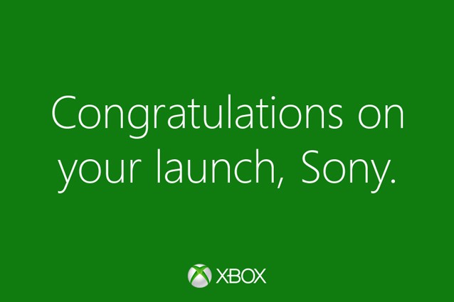 Xbox si congratula con Sony per il lancio di PS4