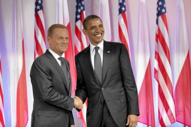 Obama e Tusk