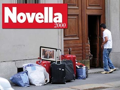 Fabrizio Corona furioso caccia Belen Rodriguez di casa, le foto
