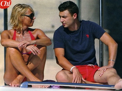 gabriele e maria in barca