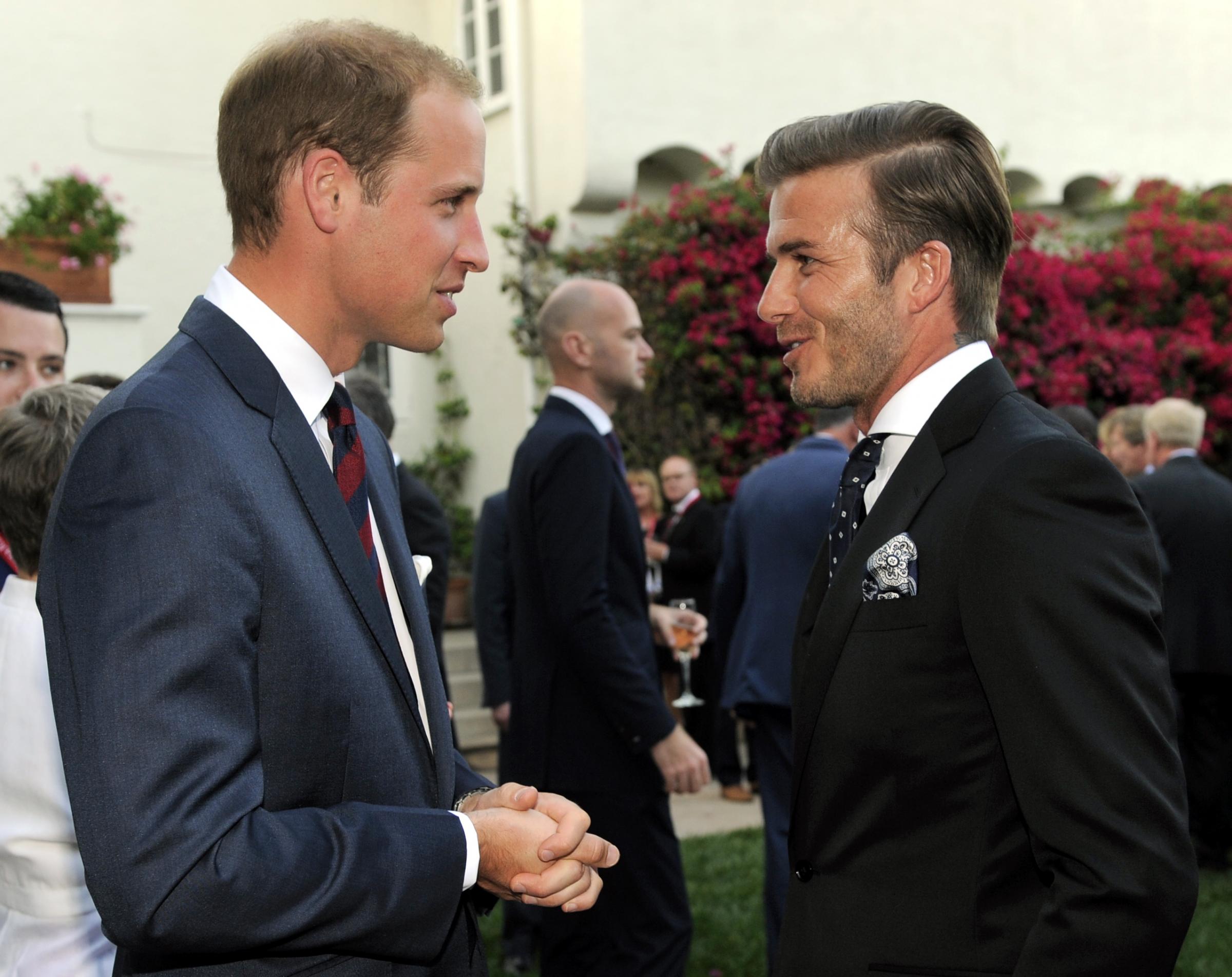 David e il principe William