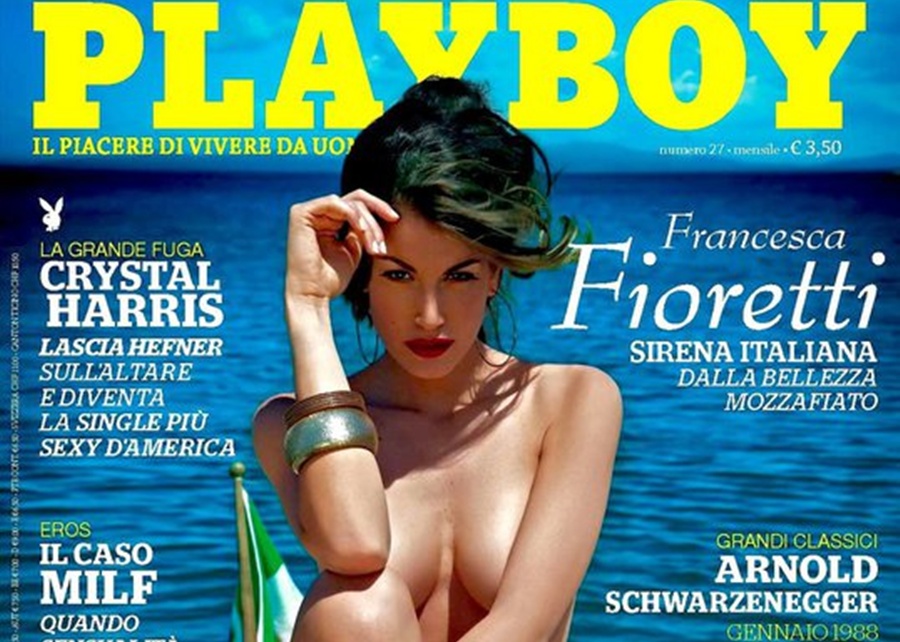 La fioretti nuda su Playboy
