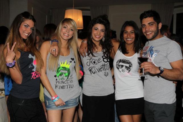 C’erano quasi tutti i concorrenti di questo Grande fratello 12 al party organizzato a Roma per celebrare la fine del reality