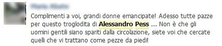 i commenti su facebook